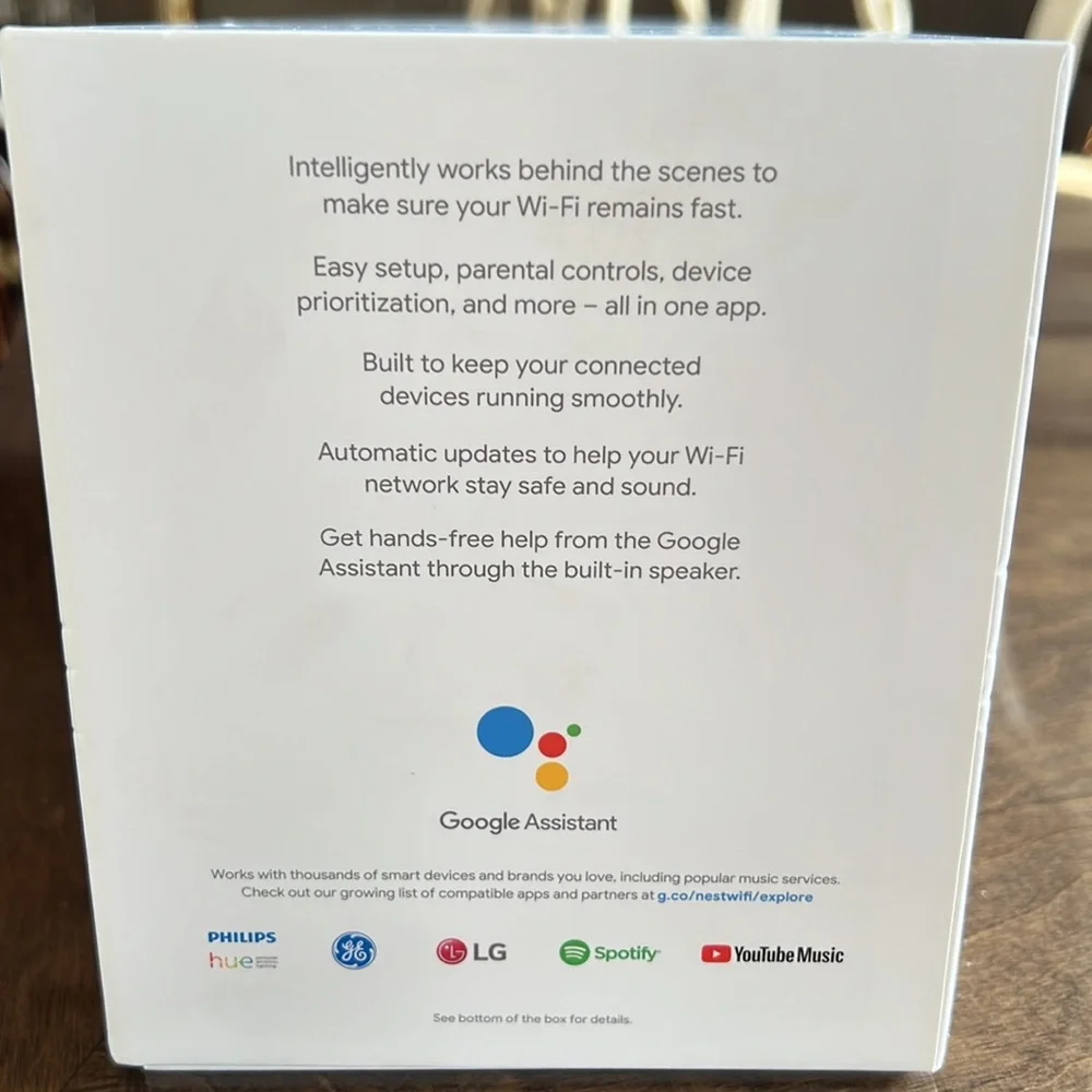 Google Nest wifi router and 2 points